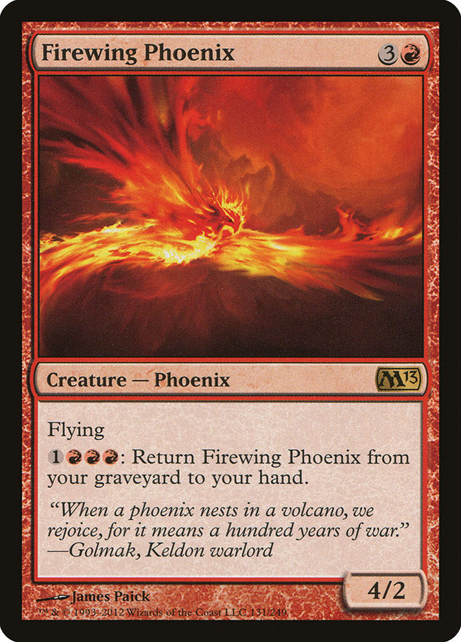 MTG Card Title: Firewing Phoenix M13/131