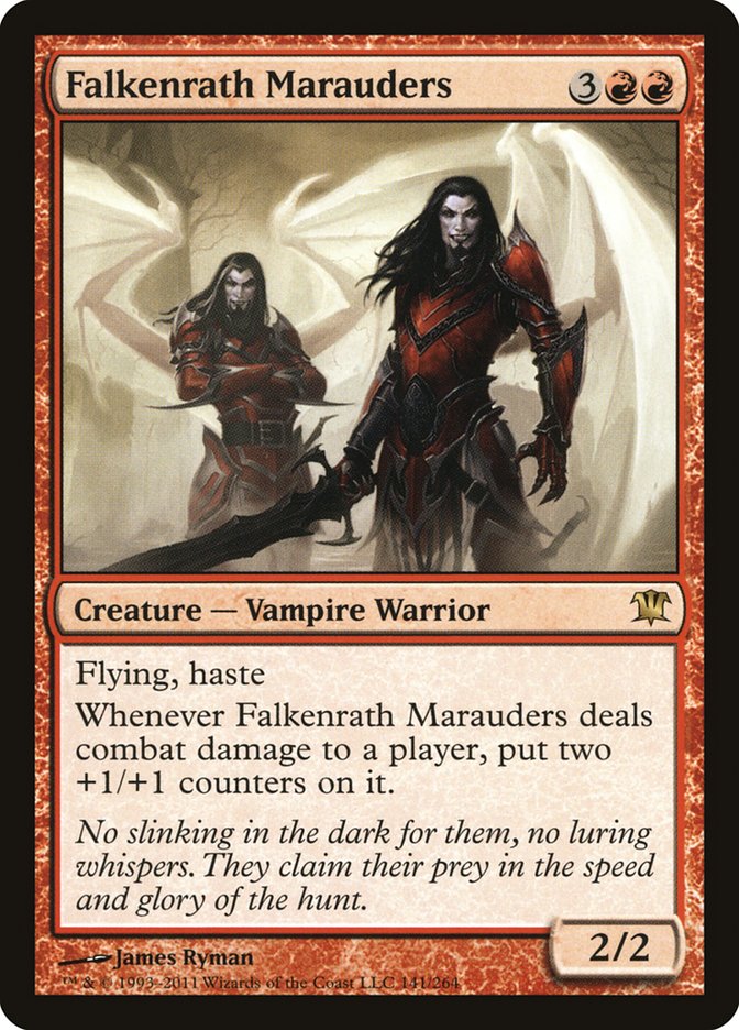 MTG Card Title: Falkenrath Marauders ISD/141