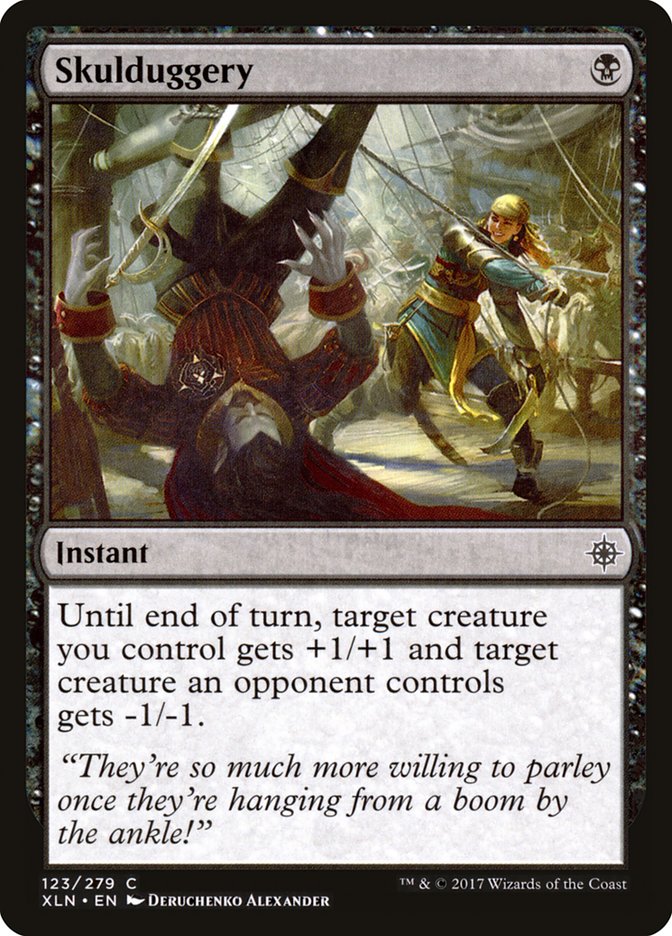 MTG Card Title: Skulduggery XLN/123