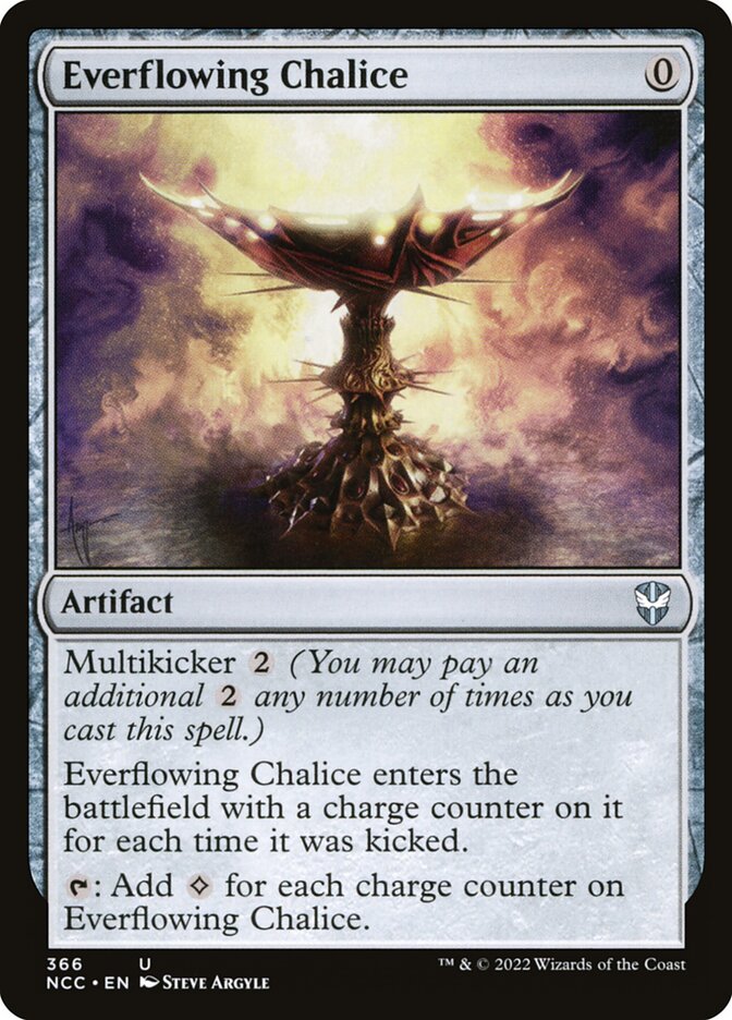 MTG Card Title: Everflowing Chalice NCC/366