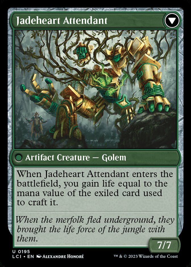 Jade Seedstones // Jadeheart Attendant LCI/195