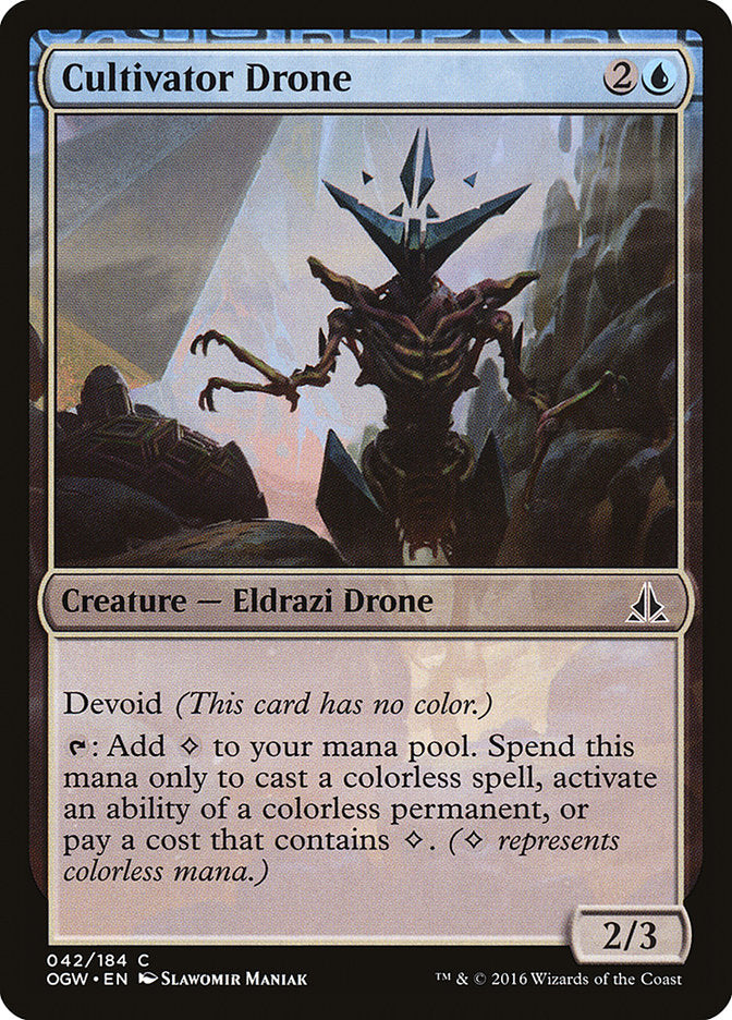 MTG Card Title: Cultivator Drone OGW/42