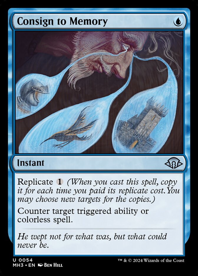 MTG Card Title: Consign to Memory MH3/54