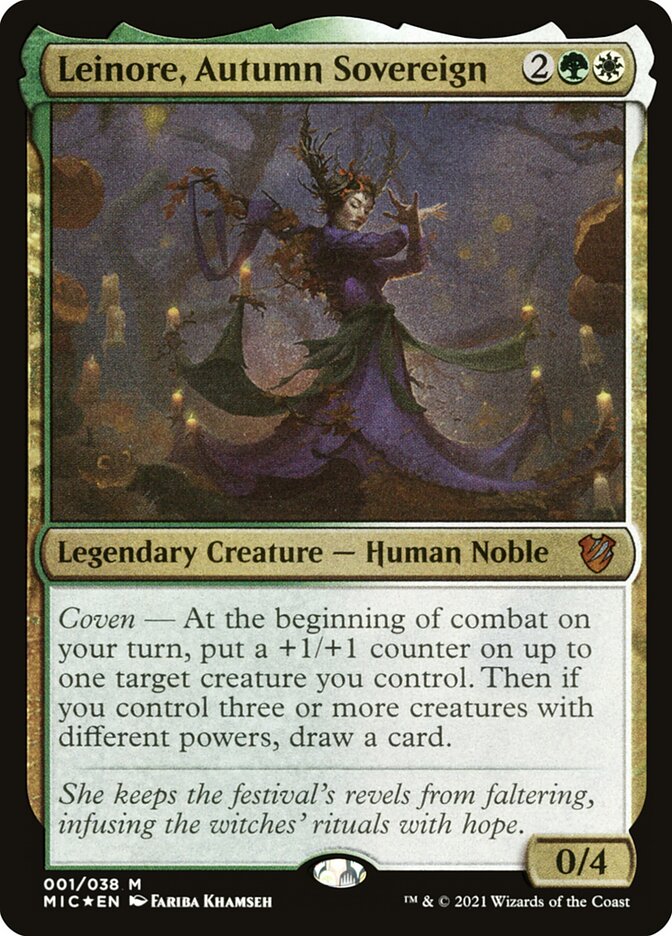 MTG Card Title: Leinore, Autumn Sovereign MIC/1