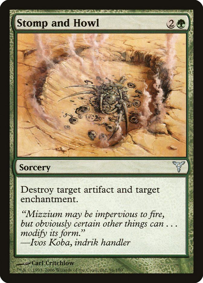 MTG Card Title: Stomp and Howl DIS/96