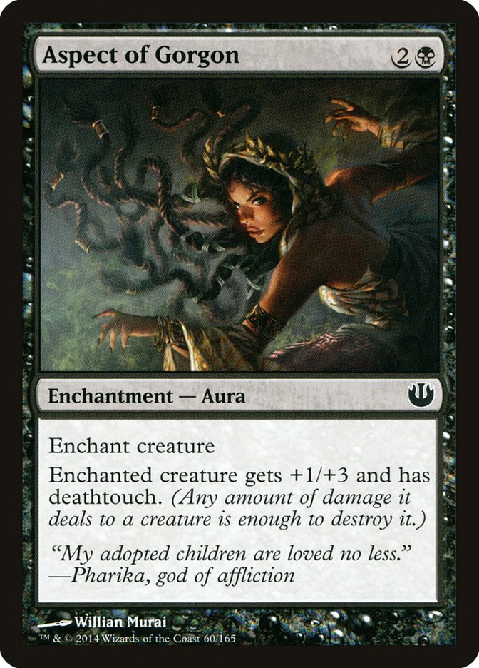 MTG Card Title: Aspect of Gorgon JOU/60