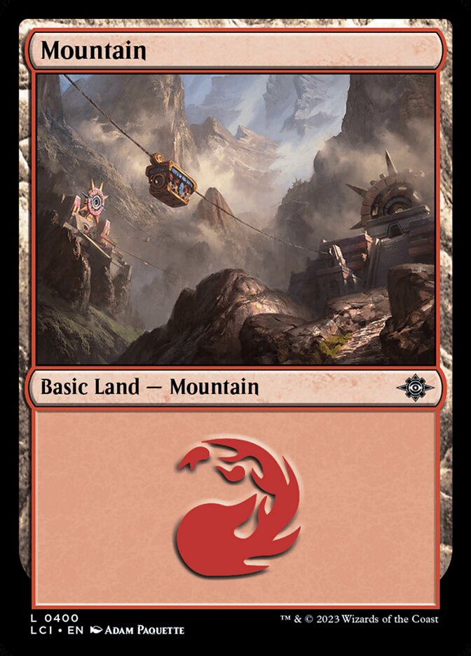 MTG Card Title: Mountain LCI/400