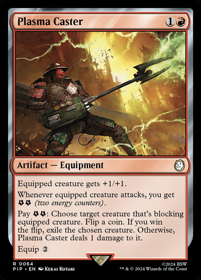 MTG Card Title: Plasma Caster PIP/64