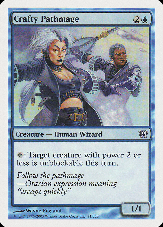 MTG Card Title: Crafty Pathmage 9ED/71