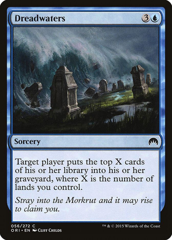 MTG Card Title: Dreadwaters ORI/56
