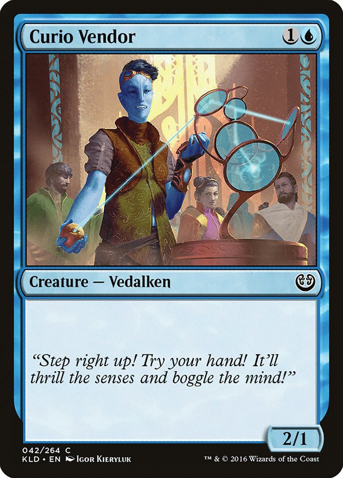 MTG Card Title: Curio Vendor KLD/42