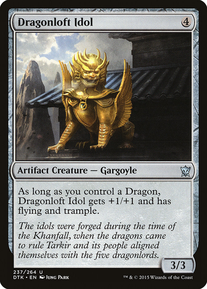 MTG Card Title: Dragonloft Idol DTK/237