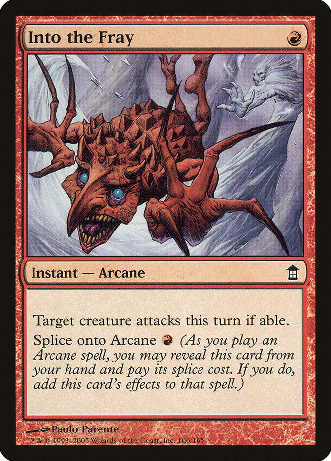 MTG Card Title: Into the Fray SOK/106