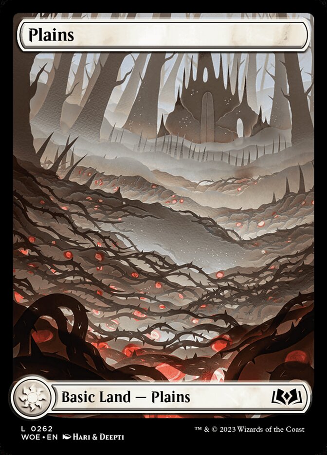 MTG Card Title: Plains WOE/262