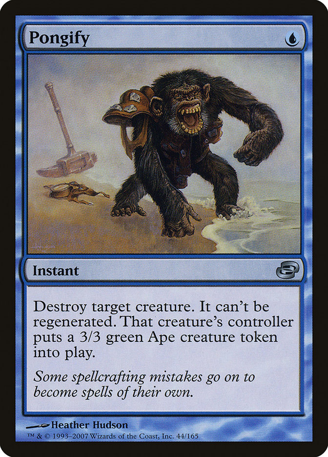 MTG Card Title: Pongify PLC/44