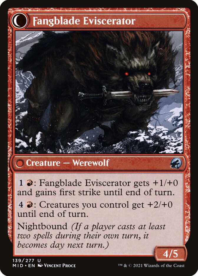 Fangblade Brigand // Fangblade Eviscerator MID/139