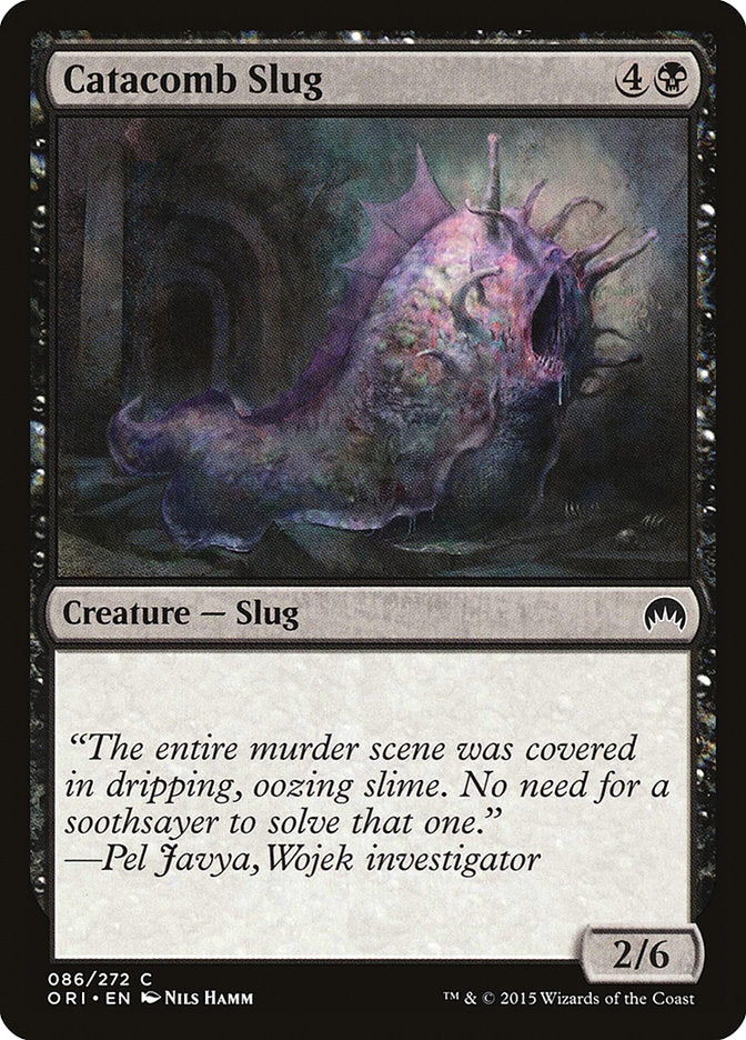 MTG Card Title: Catacomb Slug ORI/86