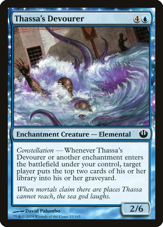 MTG Card Title: Thassa's Devourer JOU/53
