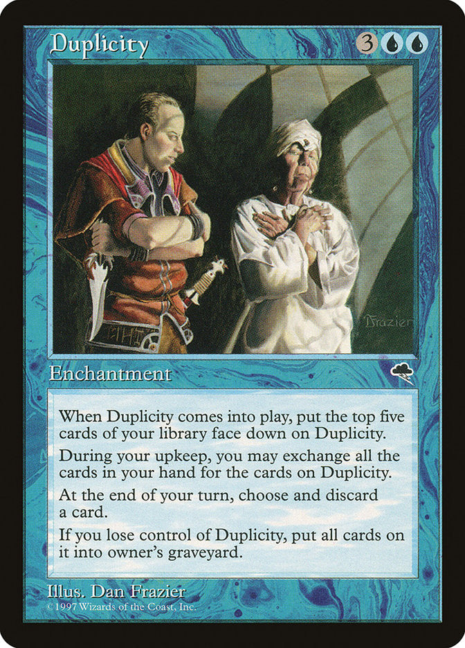 MTG Card Title: Duplicity TMP/60