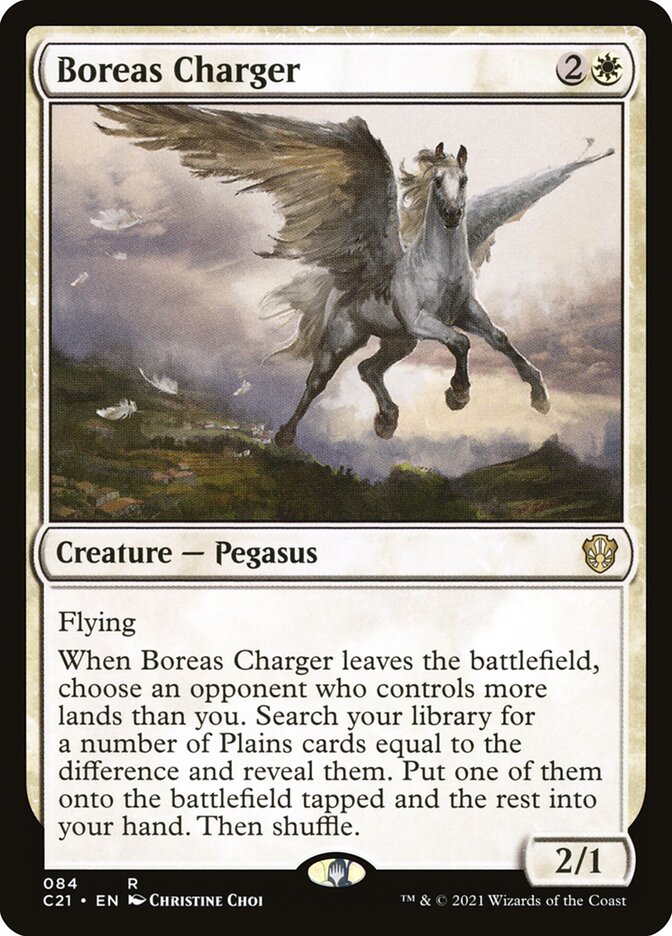 MTG Card Title: Boreas Charger C21/84