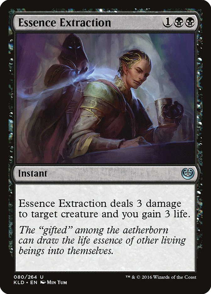 MTG Card Title: Essence Extraction KLD/80