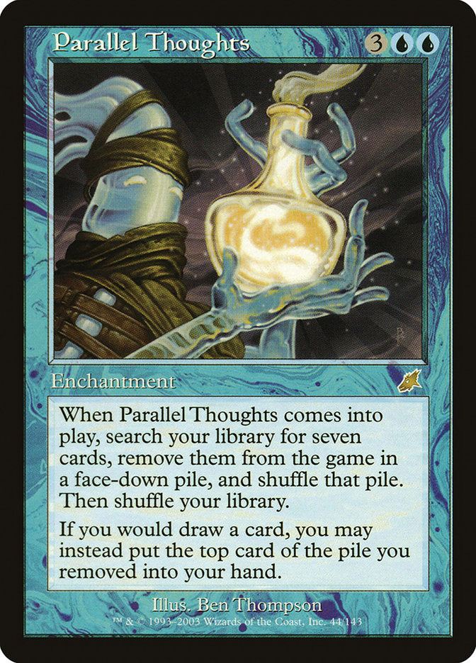 MTG Card Title: Parallel Thoughts SCG/44