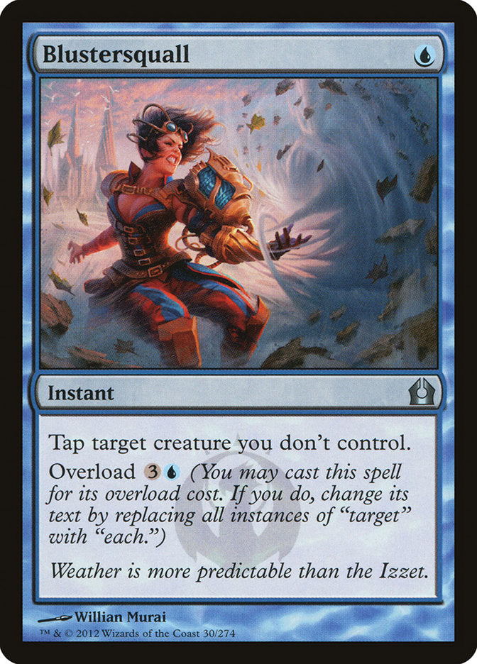 MTG Card Title: Blustersquall RTR/30