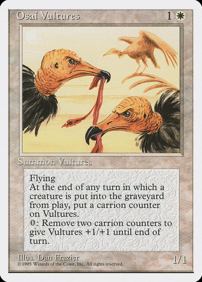 MTG Card Title: Osai Vultures 4ED/38