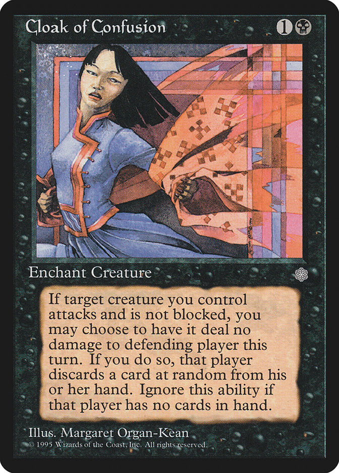MTG Card Title: Cloak of Confusion ICE/117