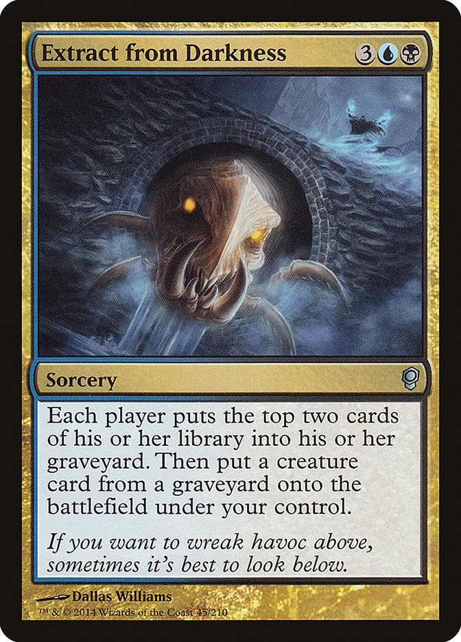 MTG Card Title: Extract from Darkness CNS/45