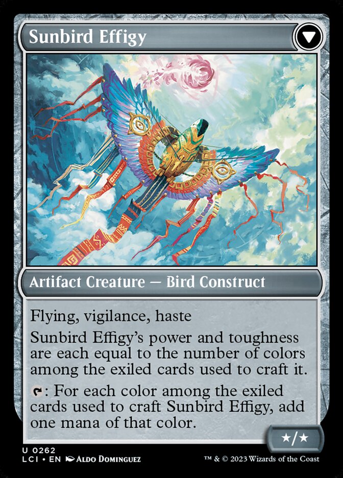 Sunbird Standard // Sunbird Effigy LCI/262