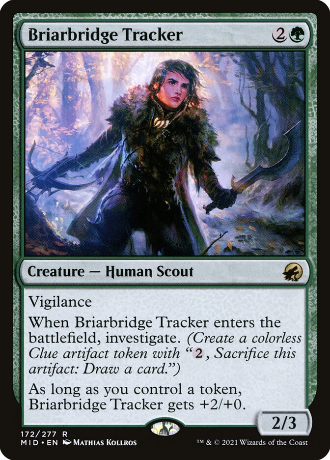 MTG Card Title: Briarbridge Tracker MID/172