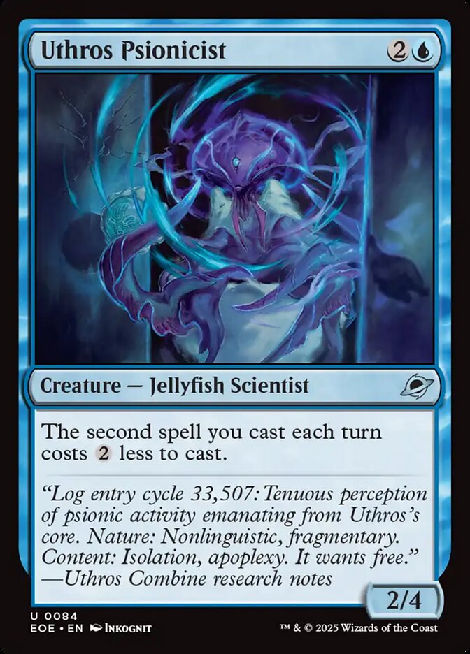 MTG Card Title: Uthros Psionicist EOE/84