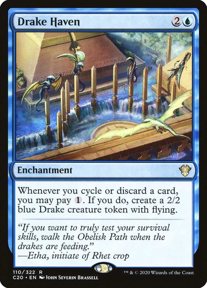 MTG Card Title: Drake Haven C20/110