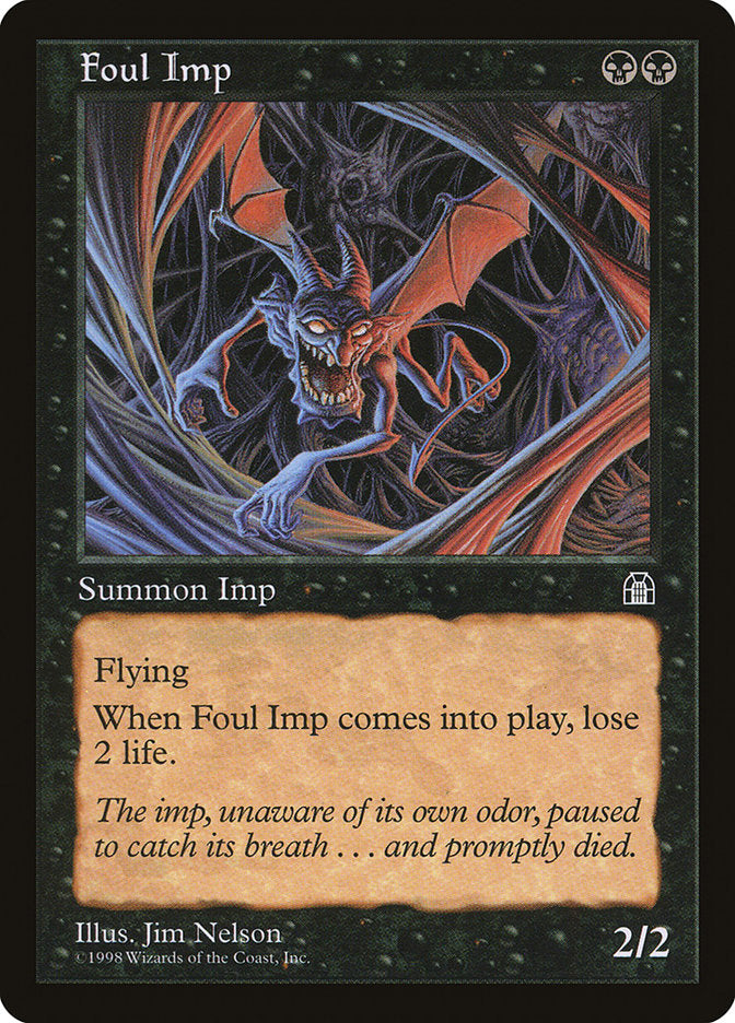 MTG Card Title: Foul Imp STH/59