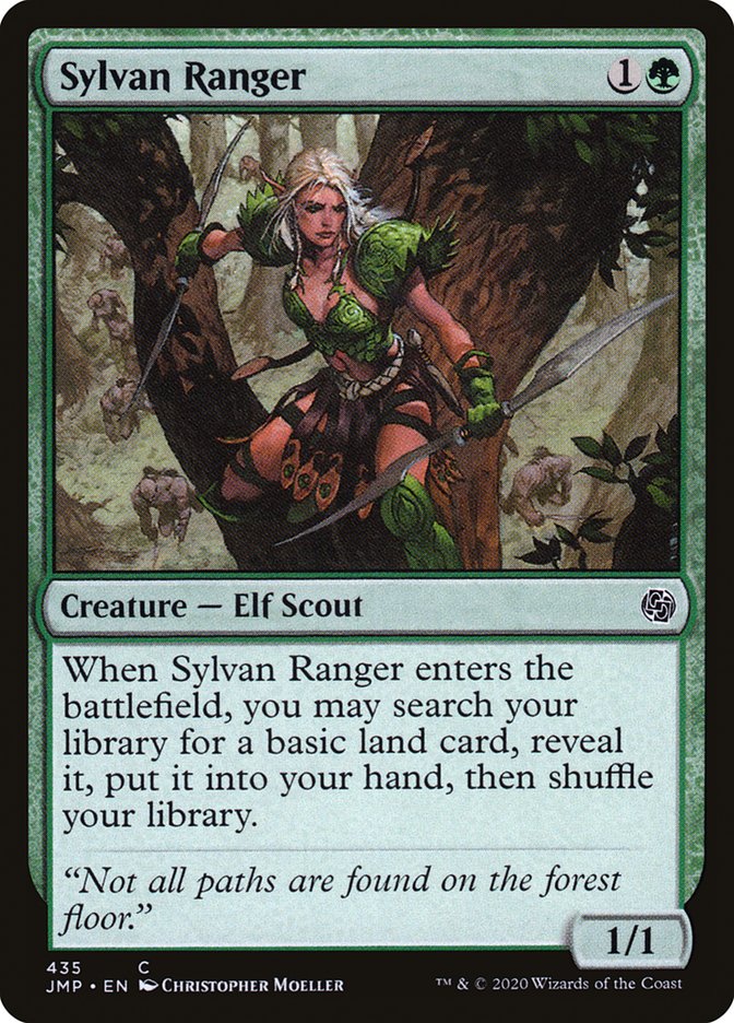 MTG Card Title: Sylvan Ranger JMP/435