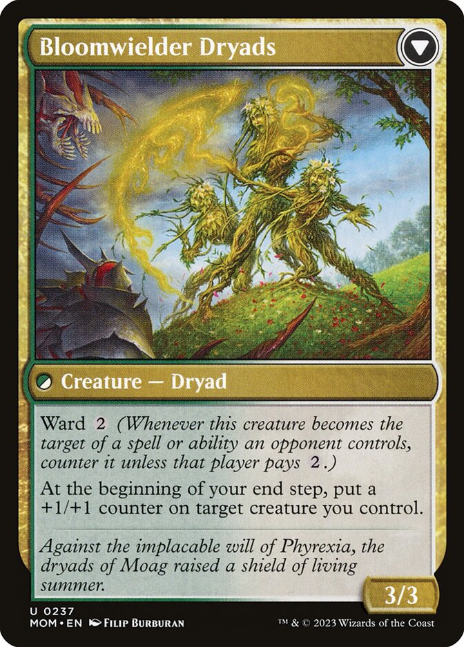 Invasion of Moag // Bloomwielder Dryads MOM/237