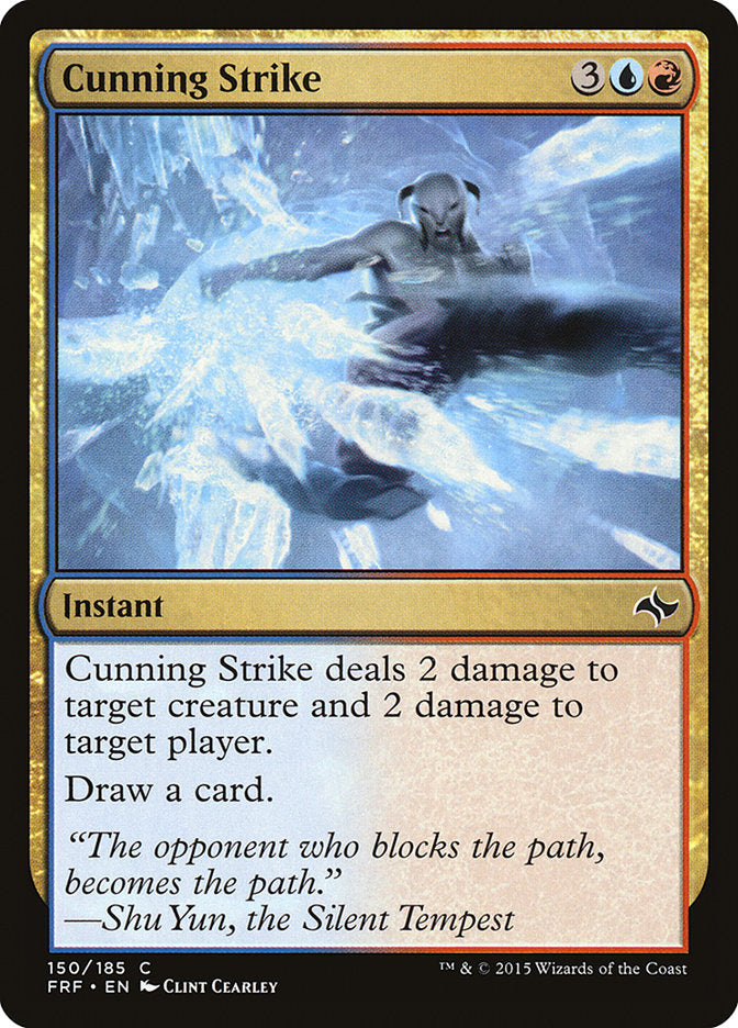 MTG Card Title: Cunning Strike FRF/150