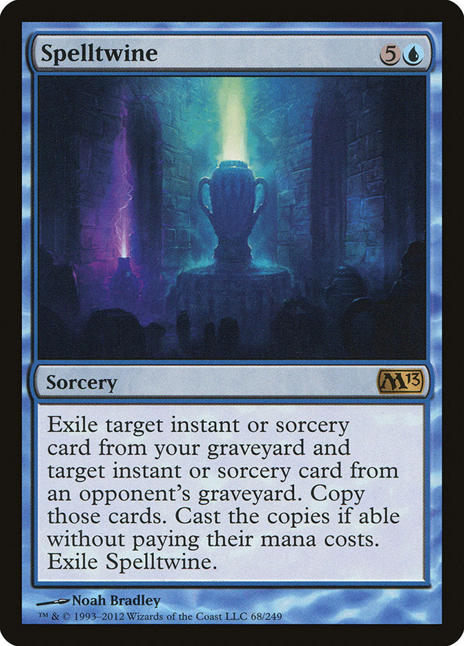 MTG Card Title: Spelltwine M13/68