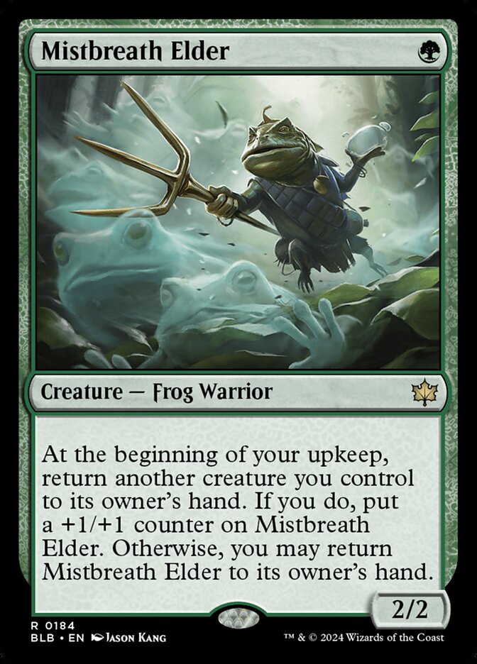 MTG Card Title: Mistbreath Elder BLB/184