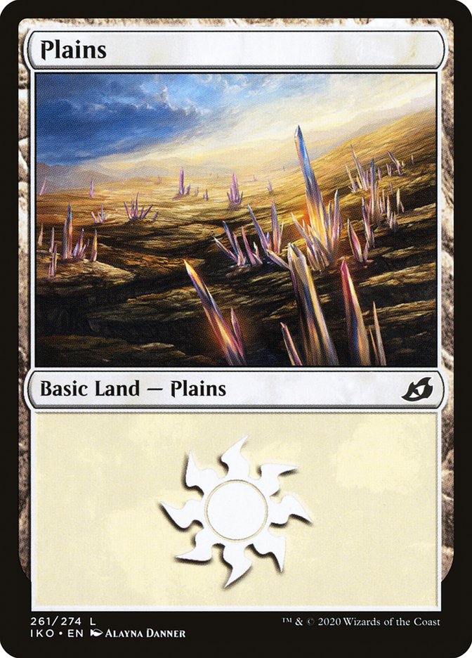 MTG Card Title: Plains IKO/261