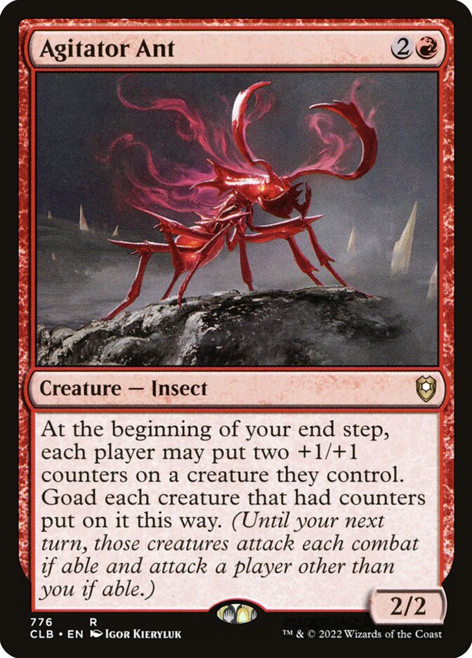 MTG Card Title: Agitator Ant CLB/776