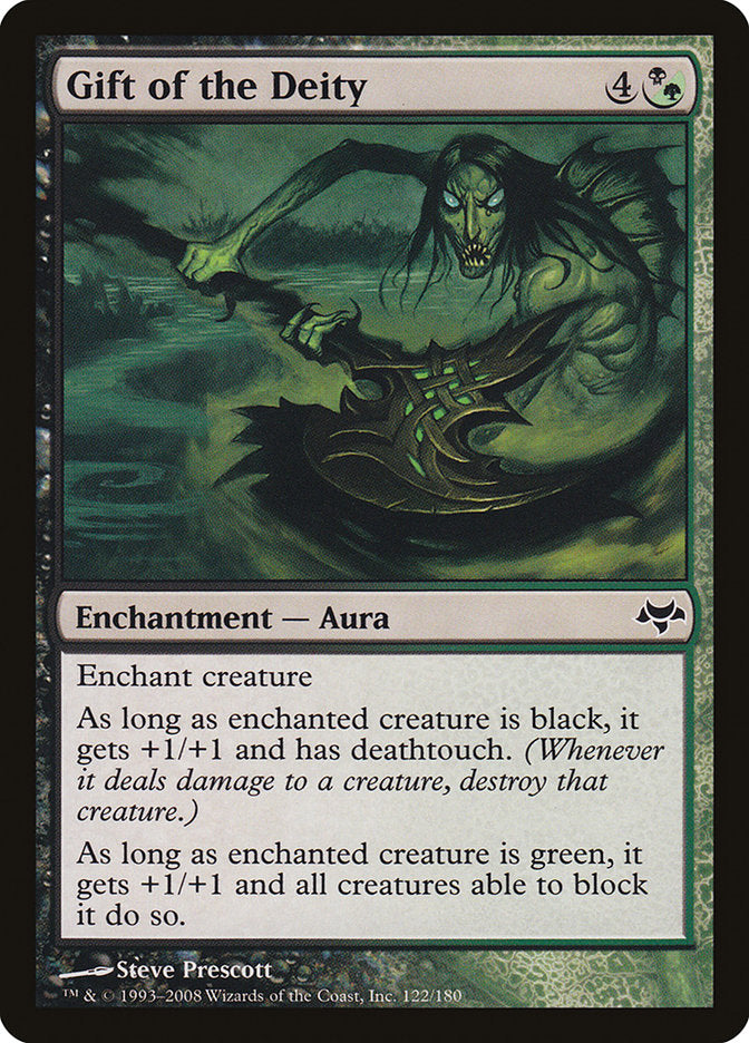 MTG Card Title: Gift of the Deity EVE/122