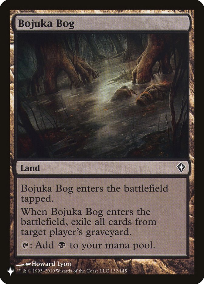 MTG Card Title: Bojuka Bog PLST/WWK-132
