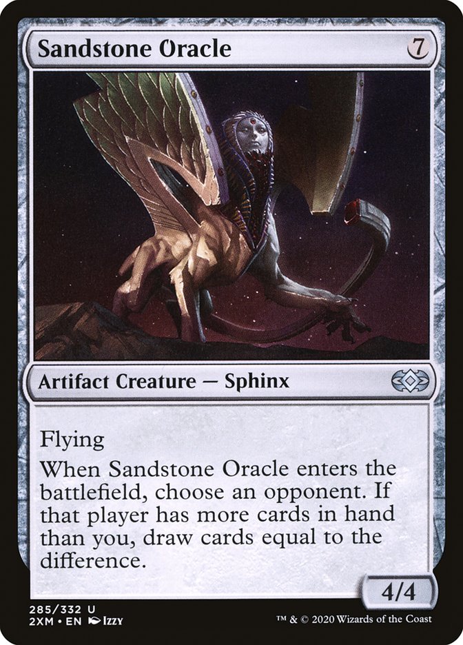 MTG Card Title: Sandstone Oracle 2XM/285
