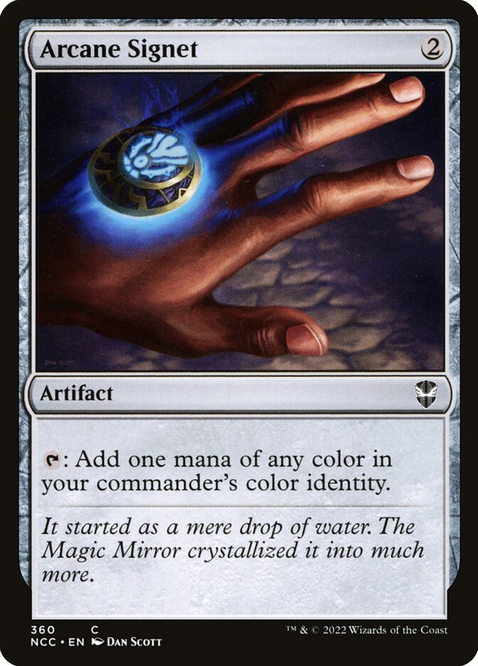 MTG Card Title: Arcane Signet NCC/360