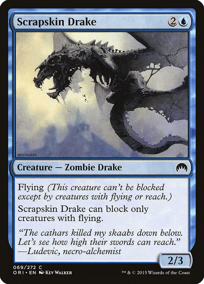 MTG Card Title: Scrapskin Drake ORI/69