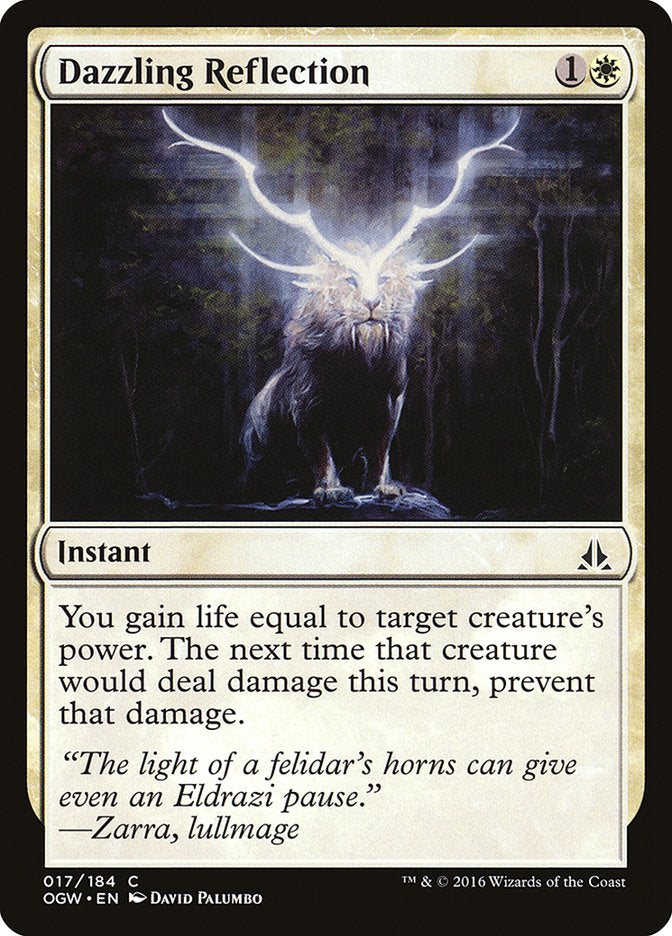 MTG Card Title: Dazzling Reflection OGW/17