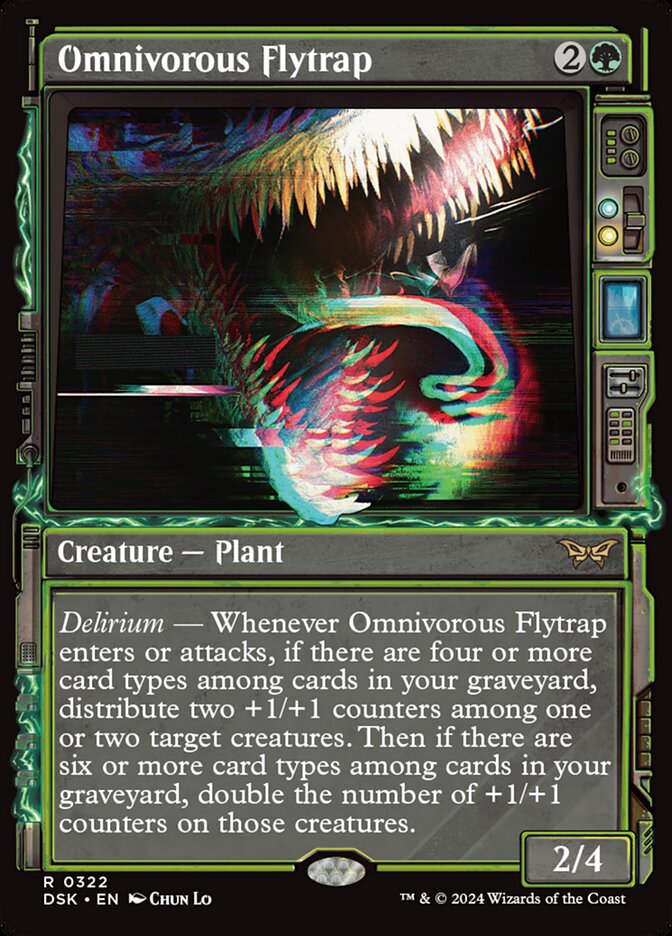 MTG Card Title: Omnivorous Flytrap DSK/322