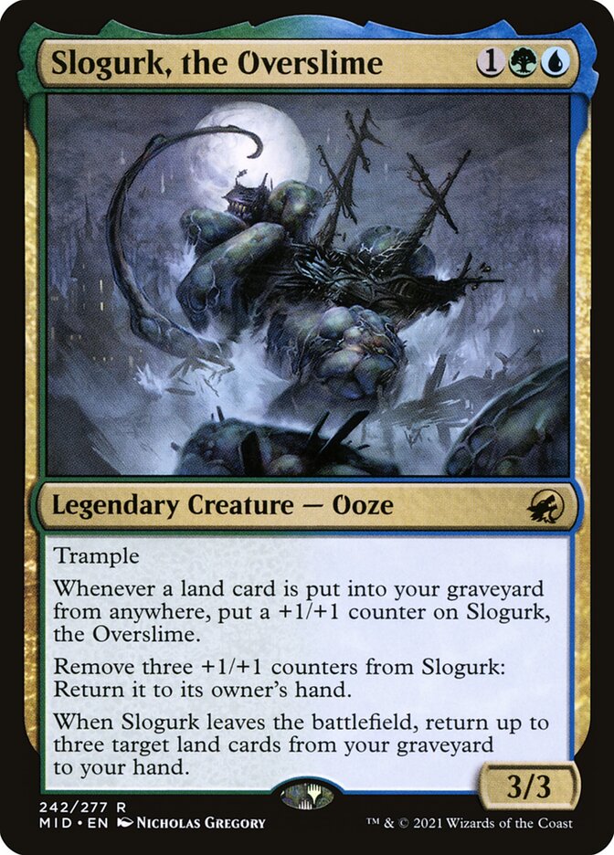 MTG Card Title: Slogurk, the Overslime MID/242